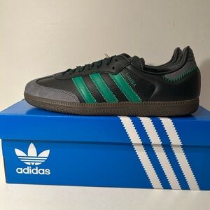 Adidas Samba Black Green